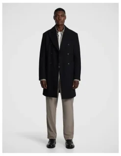 yd. Montana Db Coat in Black