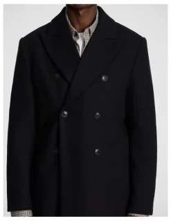 yd. Montana Db Coat in Black