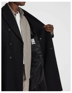yd. Montana Db Coat in Black