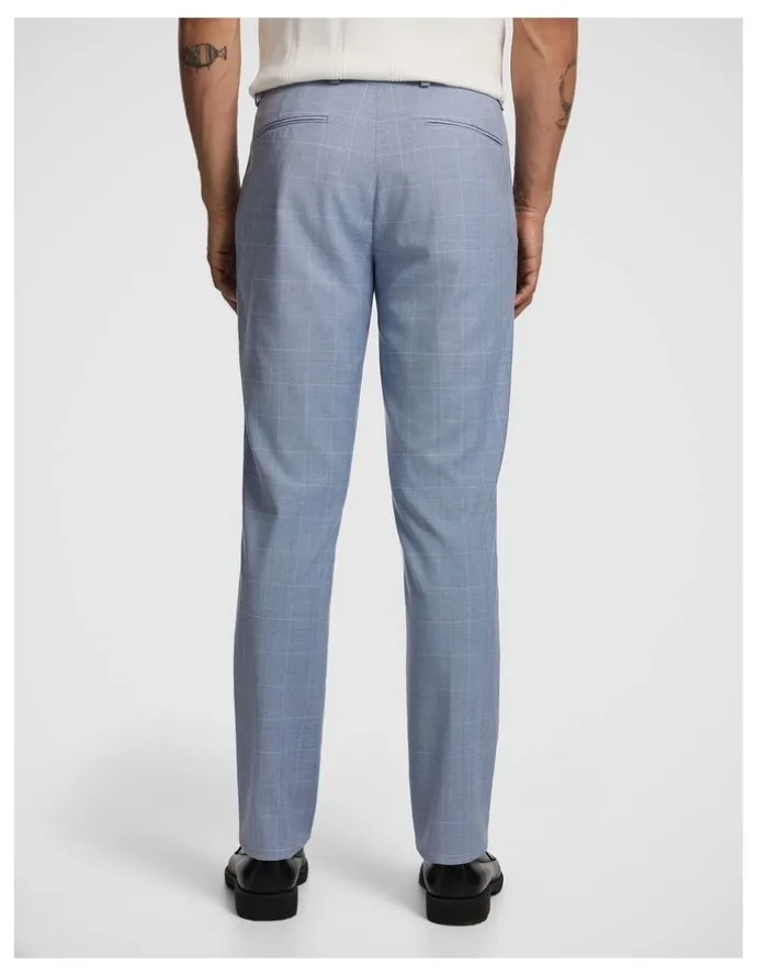 yd. Pembroke Slim Dress Pant in Light Blue