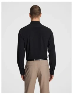 yd. Phelps Slim Shirt in Black