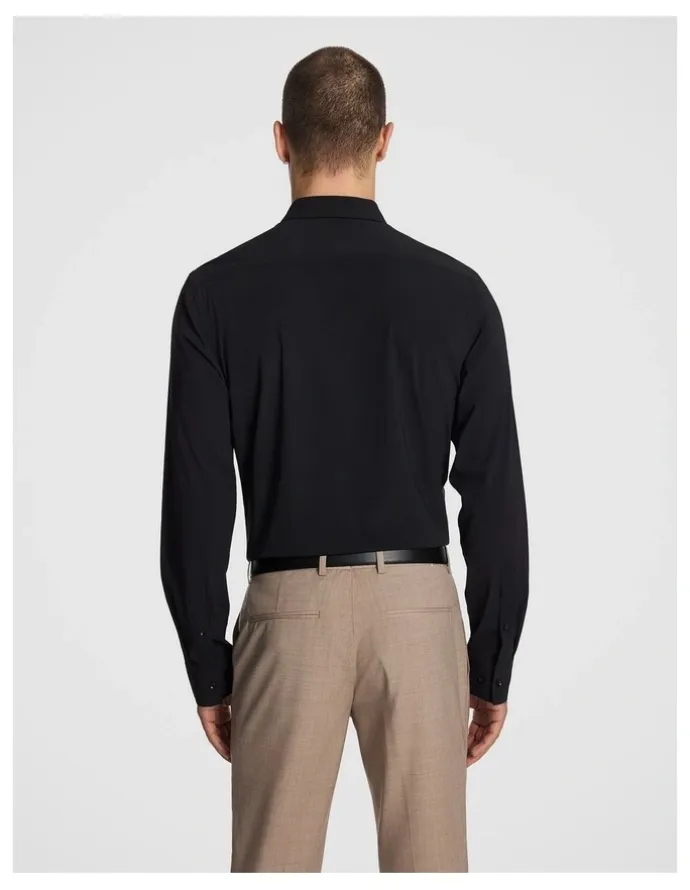 yd. Phelps Slim Shirt in Black