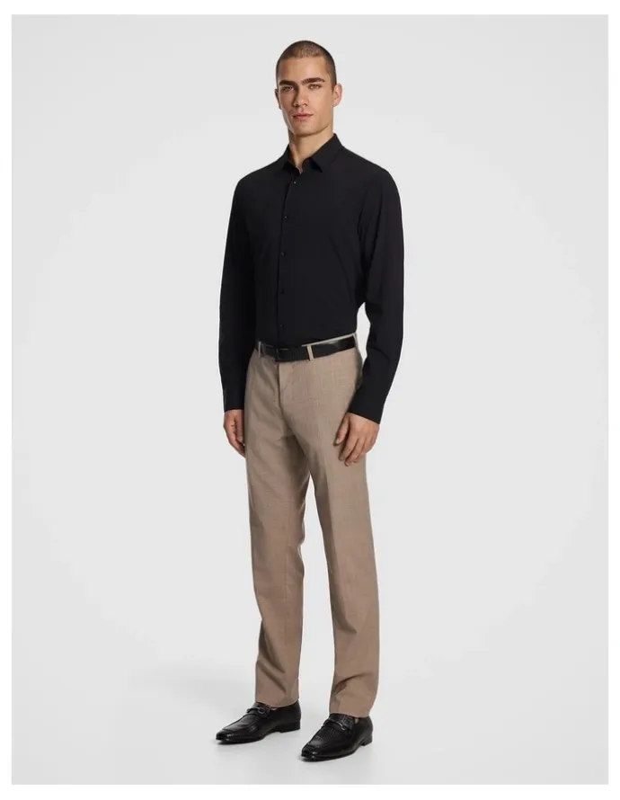 yd. Phelps Slim Shirt in Black