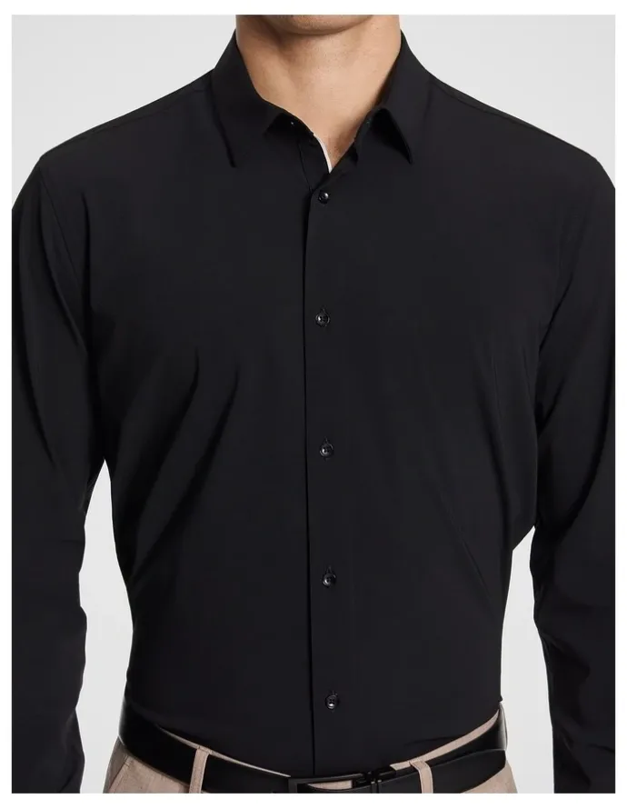 yd. Phelps Slim Shirt in Black