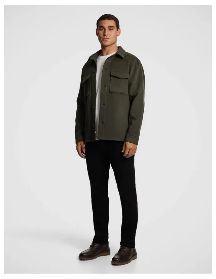 yd. Preston Melton Overshirt in Green