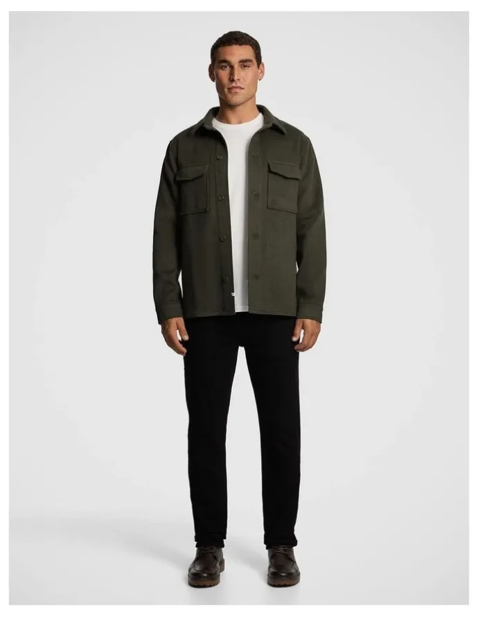 yd. Preston Melton Overshirt in Green