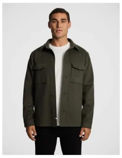 yd. Preston Melton Overshirt in Green