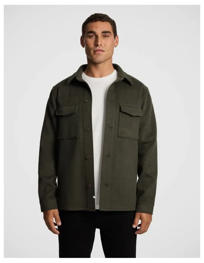 yd. Preston Melton Overshirt in Green