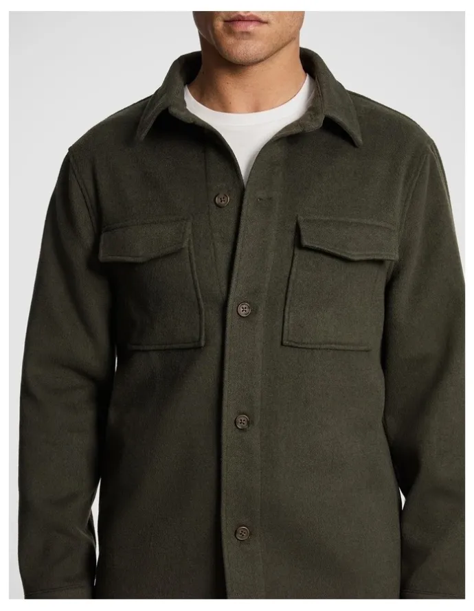 yd. Preston Melton Overshirt in Green
