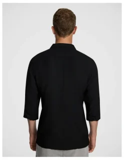 yd. Roman Shirt in Black