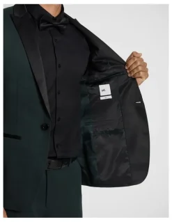 yd. Shelby Slim Tuxedo Jacket in Forest