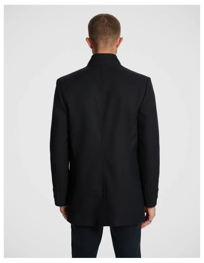 yd. Trophy Stretch Textured Dress Jacket in Black