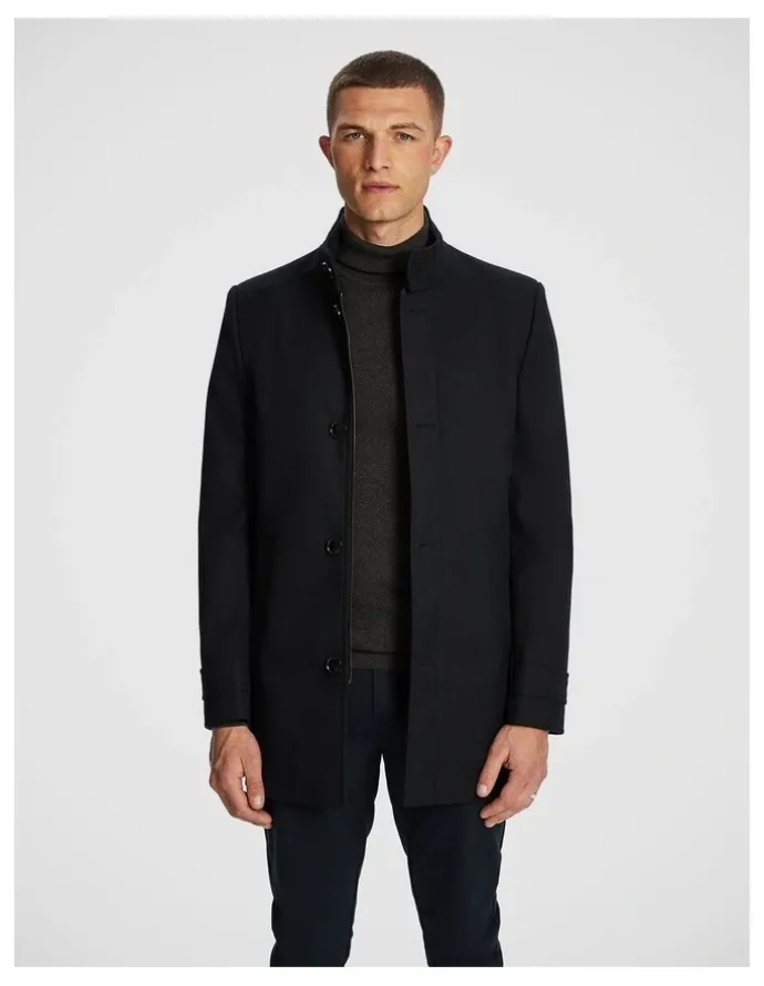 yd. Trophy Stretch Textured Dress Jacket in Black
