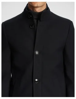 yd. Trophy Stretch Textured Dress Jacket in Black