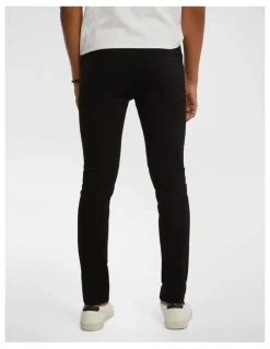 yd. Ulrich Slim Tapered Jeans in Black